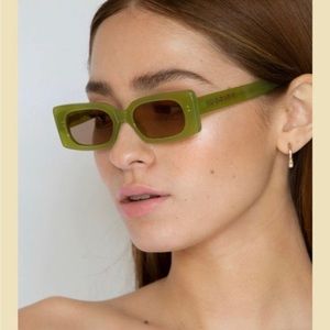 Lu Goldie Salome Sunglasses LEAF